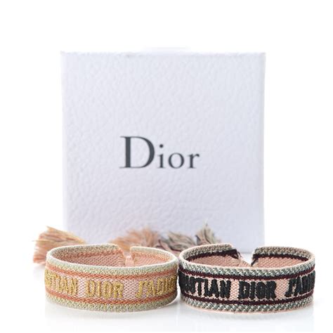 dior cotton bracelet price|christian dior bracelet for sale.